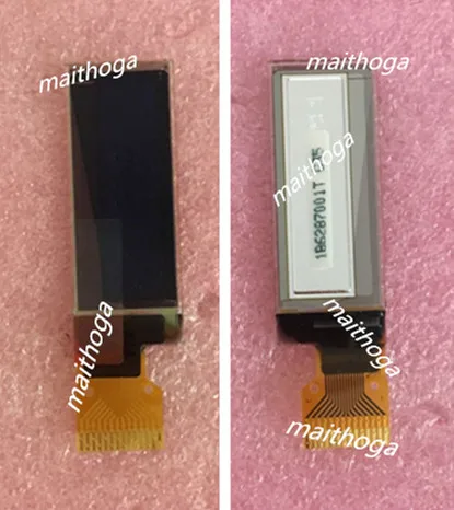 0.91 inch 14PIN Blue OLED Screen SSD1306 Drive IC 128*32 Dot Matrix I2C Interface
0.91 inch 14PIN Blue OLED Screen SSD1306 Drive IC 128*32 Dot Matrix I2C Interface