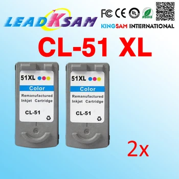 2x color ink cartridge compatible for CL51 CL 51 CL-51 PIXMA MP150 MP160 MP170 MP180 MP450 MP460
2x color ink cartridge compatible for CL51 CL 51 CL-51 PIXMA MP150 MP160 MP170 MP180 MP450 MP460
