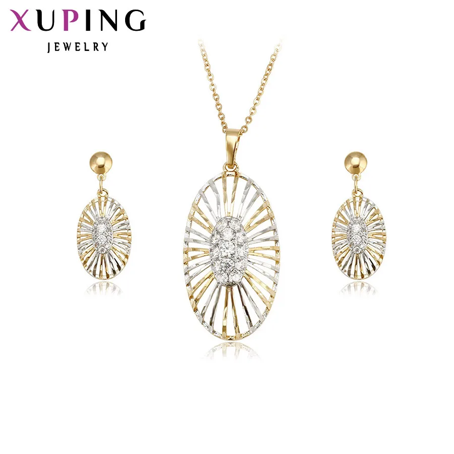 Xuping Fashion Sets Ovel Style New Arrival Luxury Style Jewelry Sets Synthetic Cubic Zirconia for Women Party S8,1- 62155
Xuping Fashion Sets Ovel Style New Arrival Luxury Style Jewelry Sets Synthetic Cubic Zirconia for Women Party S8,1- 62155
