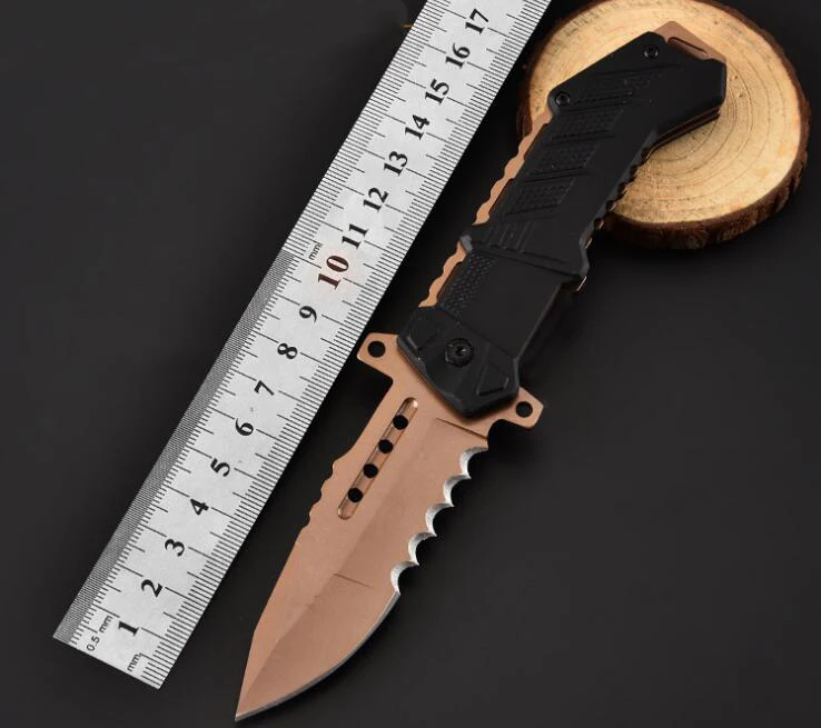 LLxxmm serrated blade hunting outdoor survival porous folding knife pocket army knife multi tool facas navajas
LLxxmm serrated blade hunting outdoor survival porous folding knife pocket army knife multi tool facas navajas