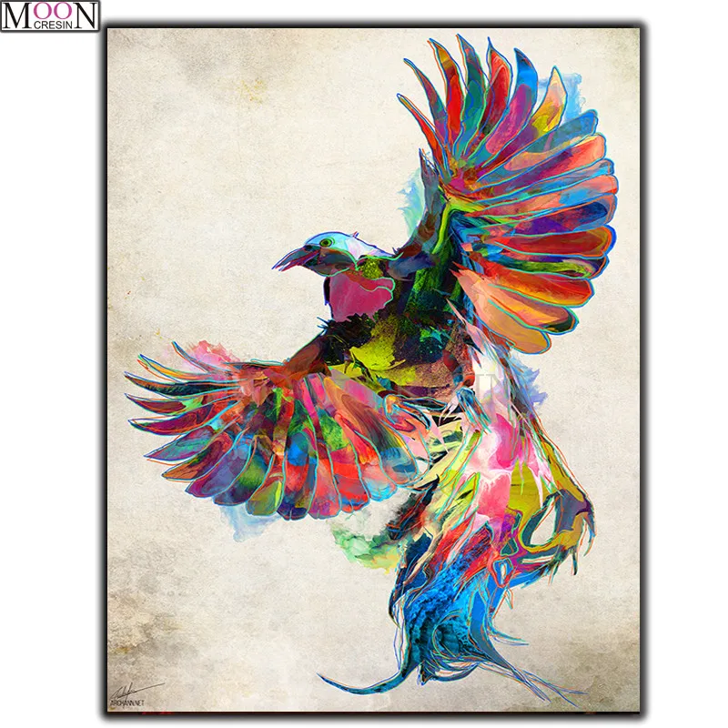 DIY 3D Diamond Painting Cross Stitch Colored Eagles Animals Diamond Embroidery Square Drill Diamond Mosaic Decoration Needlework
DIY 3D Diamond Painting Cross Stitch Colored Eagles Animals Diamond Embroidery Square Drill Diamond Mosaic Decoration Needlework