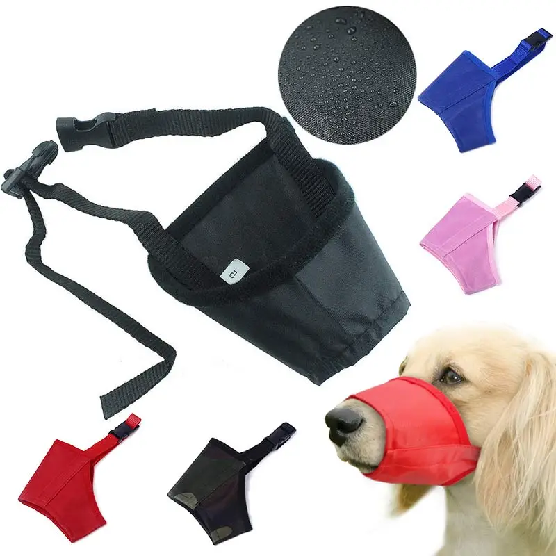 

Dog Muzzle Bozal Perro Nylon Pet Mouth Mask Adjustable Anti Bark Bite Stop Chew Dog Muzzles For Small Large Dogs Pet Accessories