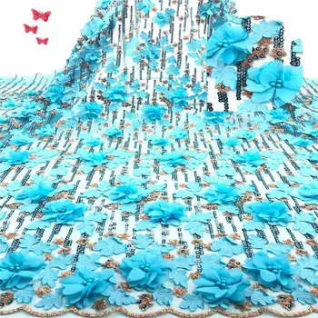 Lake Blue Embroidered Tulle Lace Fabric For Nigerian African High Quality Lace Fashionable 3d Sequins Lace Fabric For Wedding
Lake Blue Embroidered Tulle Lace Fabric For Nigerian African High Quality Lace Fashionable 3d Sequins Lace Fabric For Wedding