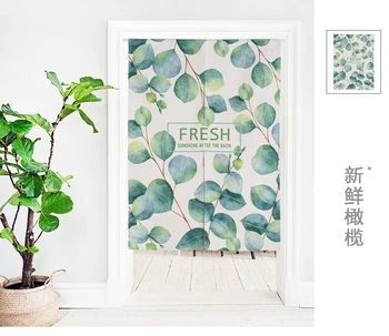 Nordic fresh literature art plant green olive kitchen door curtain room window treatment Japanese porch decoration coffee bar
Nordic fresh literature art plant green olive kitchen door curtain room window treatment Japanese porch decoration coffee bar
