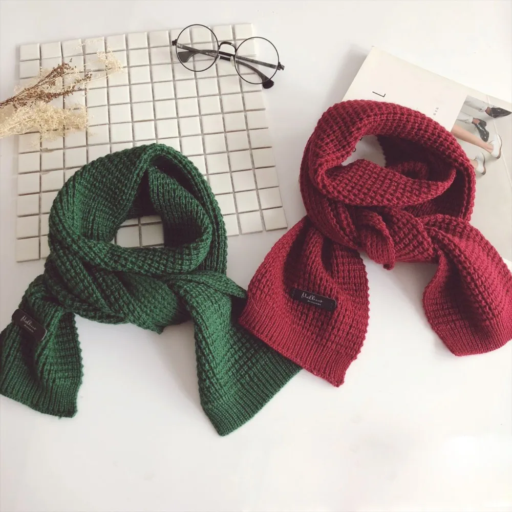 Autumn Winter Designer Brand Kids Scarf Red Green Knit Warm Scarves Soft Skin Long Muffler Children's Scarf Collar Boy & Girl
Autumn Winter Designer Brand Kids Scarf Red Green Knit Warm Scarves Soft Skin Long Muffler Children's Scarf Collar Boy & Girl