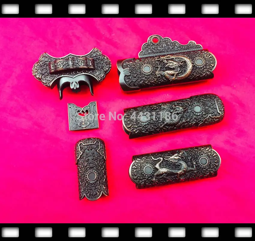 Lucky Dragon Theme Kirsite Fittings For Chinese TaiChi/WuShu Jian KungFu Han Tang Sword Accessory Nice Metal Crafts Collection
Lucky Dragon Theme Kirsite Fittings For Chinese TaiChi/WuShu Jian KungFu Han Tang Sword Accessory Nice Metal Crafts Collection