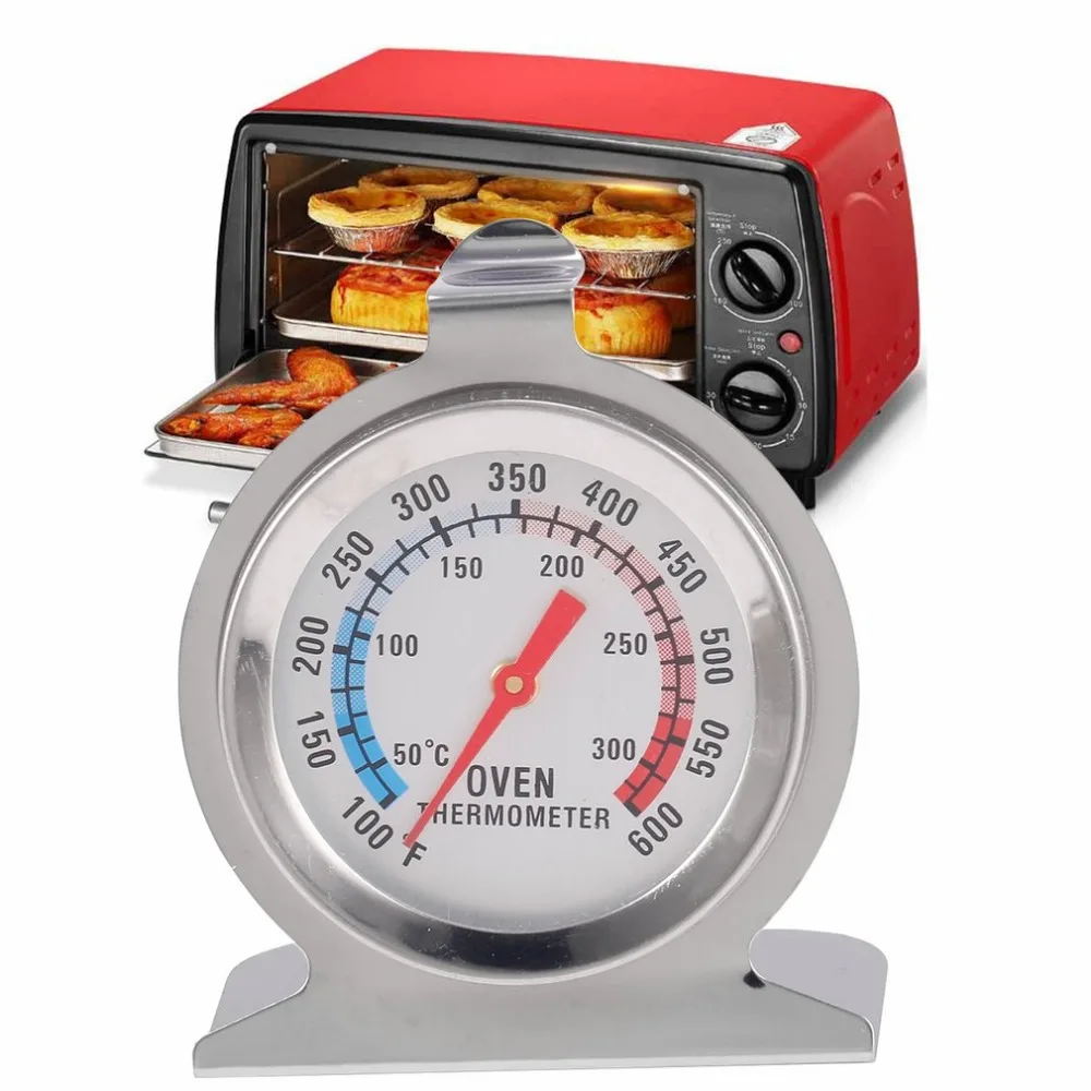 1pc Oven Thermometer Food Meat Thermometer Celsius Hanger Dial Oven Temperature Kitchen Gauge Large Diameter Baking Supplies
1pc Oven Thermometer Food Meat Thermometer Celsius Hanger Dial Oven Temperature Kitchen Gauge Large Diameter Baking Supplies