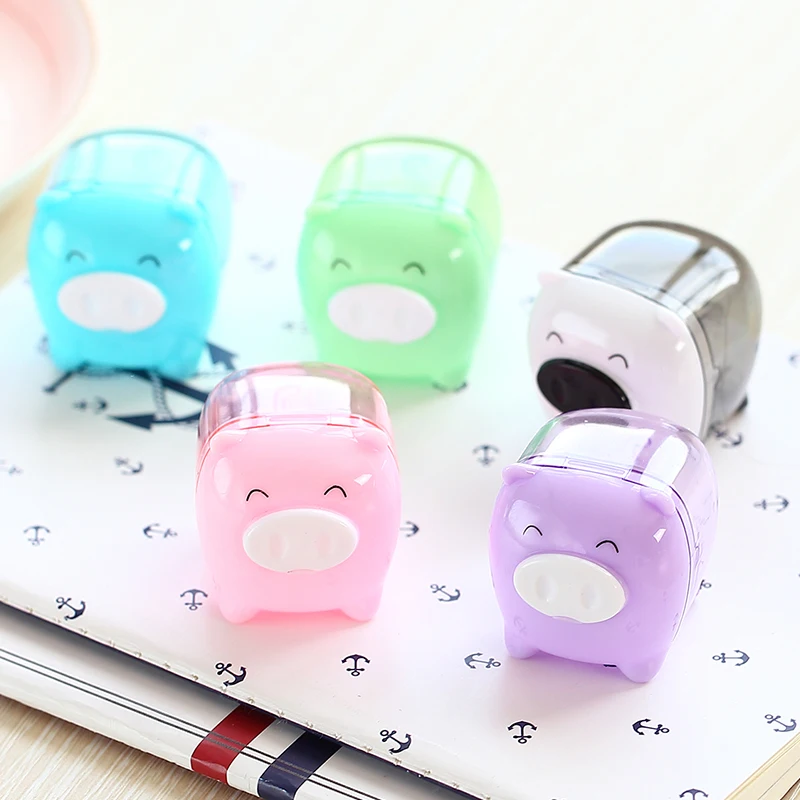 1 Pcs Deli Cute Kawaii Animal Pig Sweet Candy Colored Pencil Sharpener Korean Kids School Supplies Stationery
1 Pcs Deli Cute Kawaii Animal Pig Sweet Candy Colored Pencil Sharpener Korean Kids School Supplies Stationery