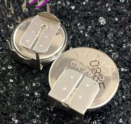 Brand new original German CR2032 3V button battery with high performance lithium welding feet | Электроника