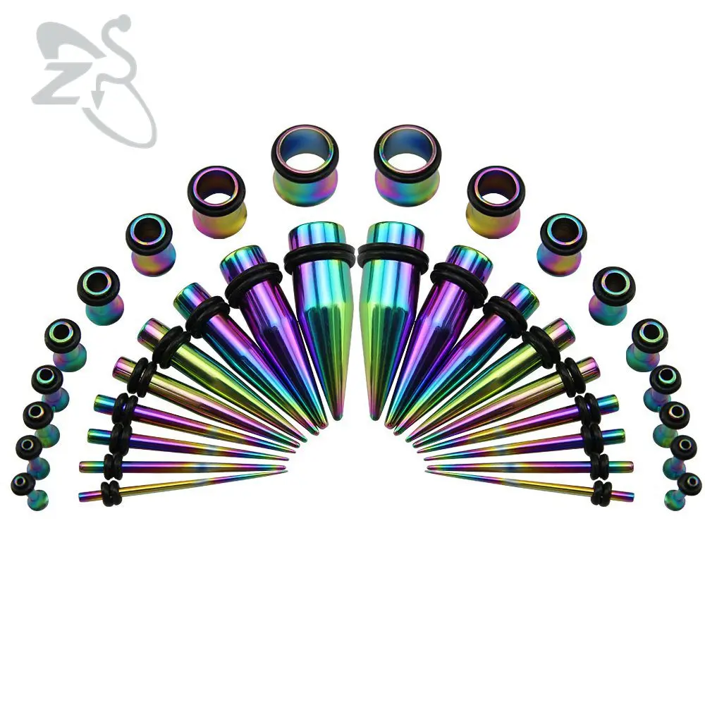 1.6-10mm 5 Colors Lot Popular Ear Tunnel Plug Piercings Stainless Steel Fresh Ear Expander Stretcher Tapers Women Men Jewelry
1.6-10mm 5 Colors Lot Popular Ear Tunnel Plug Piercings Stainless Steel Fresh Ear Expander Stretcher Tapers Women Men Jewelry