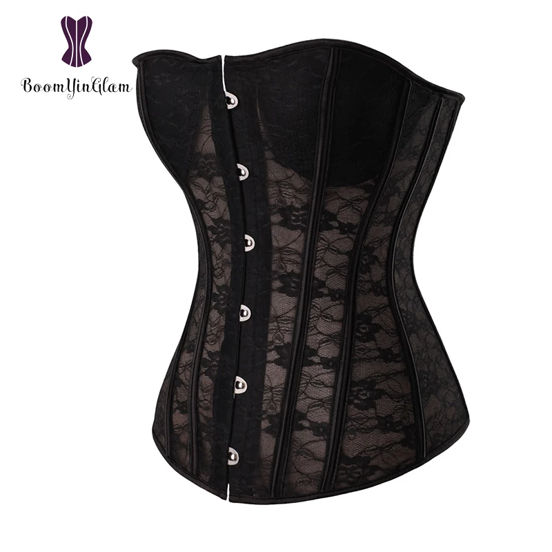 Black Transparent Sexy Lingerie Women Padded Corset Bustier For Wedding With 14 Spiral Steel Bone 8321#
Black Transparent Sexy Lingerie Women Padded Corset Bustier For Wedding With 14 Spiral Steel Bone 8321#