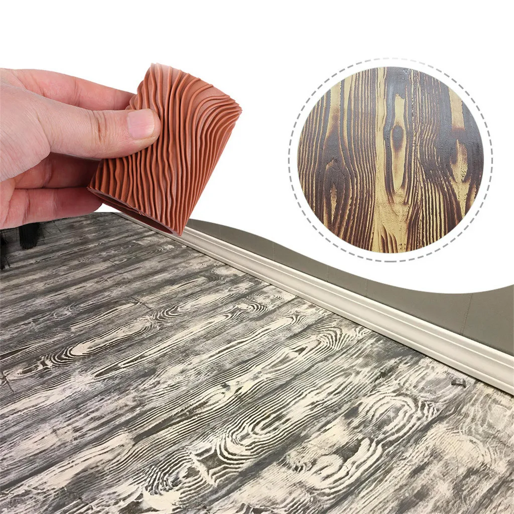 Rubber Wood Grain Painting Tool Imitation Wood Graining Pattern Wall Texture Art DIY Brush Painting Tool Home Decoration #XTN
Rubber Wood Grain Painting Tool Imitation Wood Graining Pattern Wall Texture Art DIY Brush Painting Tool Home Decoration #XTN