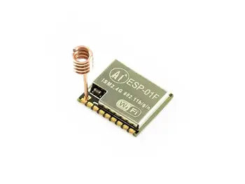 Original Ai-Thinker ESP-01F, WiFi Module Based on ESP8285, Built-in 8Mbit Flash, SMD18 Package, Ultra-small
Original Ai-Thinker ESP-01F, WiFi Module Based on ESP8285, Built-in 8Mbit Flash, SMD18 Package, Ultra-small