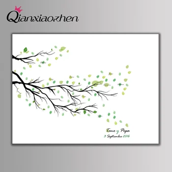 Qianxiaozhen Personalized Tree Fingerprint Wedding Guest Book Wedding Decoration Mariage Gastenboek Arbol De Huellas Para Boda
Qianxiaozhen Personalized Tree Fingerprint Wedding Guest Book Wedding Decoration Mariage Gastenboek Arbol De Huellas Para Boda