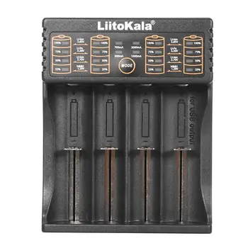 Liitokala Lii-402 Micro USB DC 5V 2A 4Slots 18650/26650/16340/14500 Battery Charger lithium NiMH battery for 3.7V AA AAA SC
Liitokala Lii-402 Micro USB DC 5V 2A 4Slots 18650/26650/16340/14500 Battery Charger lithium NiMH battery for 3.7V AA AAA SC