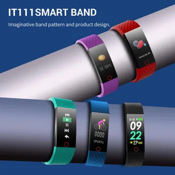 IT111 Sport Smart Wristband Bracelet Step Counter Blood Pressure Heart Rate Monitoring Color Screen Bracelet Smart Wristband
IT111 Sport Smart Wristband Bracelet Step Counter Blood Pressure Heart Rate Monitoring Color Screen Bracelet Smart Wristband