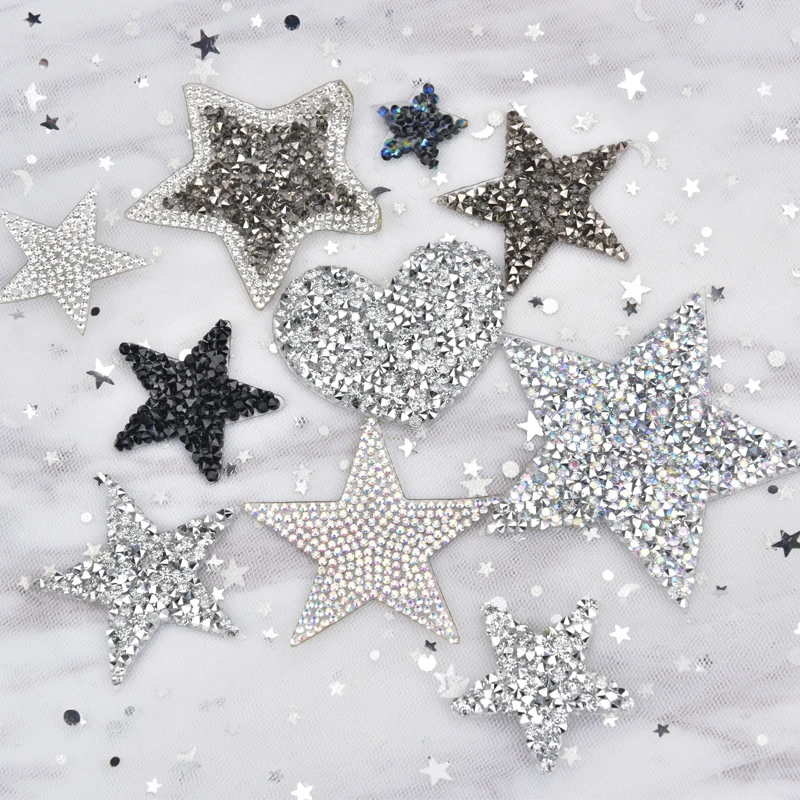 25pcs/Lot Hotfix Rhinestone Motifs Star Design Crystal Iron On Transfer Rhinestone Patches Applique For Clothing Bags Shiny
25pcs/Lot Hotfix Rhinestone Motifs Star Design Crystal Iron On Transfer Rhinestone Patches Applique For Clothing Bags Shiny