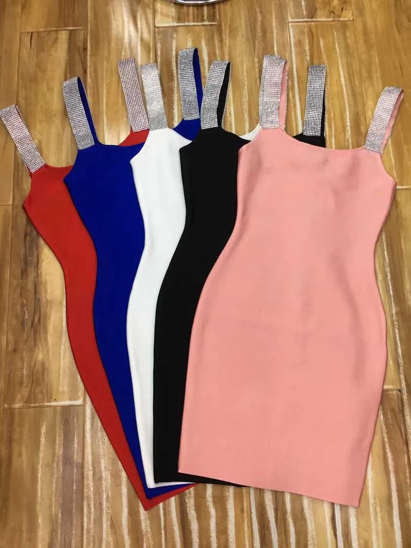 Factory wholesale New dress multiple colour Spaghetti Strap Luxury Fashion Rhinestone celebrity party bandage dress (H2159)
Factory wholesale New dress multiple colour Spaghetti Strap Luxury Fashion Rhinestone celebrity party bandage dress (H2159)