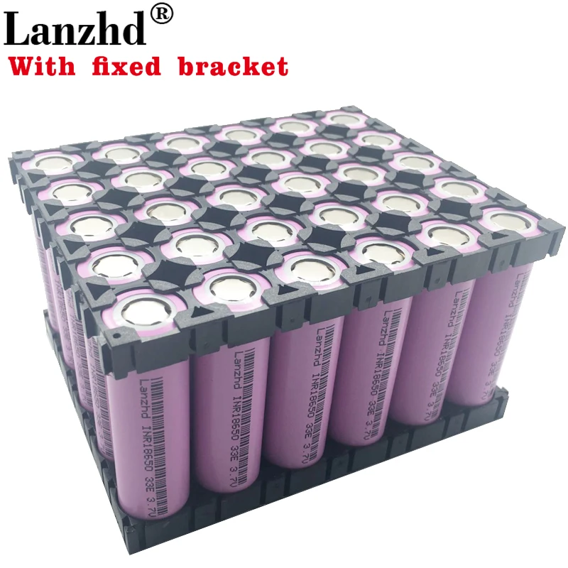 30PCS 18650 Holder Batteries 3.7V Li ion 3300mAh 30A 18650VTC7 INR18650 battery 18650 with fixed bracket and Splicing Bracket
30PCS 18650 Holder Batteries 3.7V Li ion 3300mAh 30A 18650VTC7 INR18650 battery 18650 with fixed bracket and Splicing Bracket