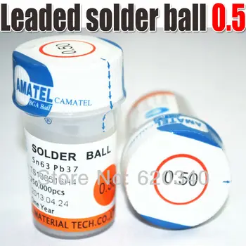 Free Shipping AMATEL Big bottle BGA Leaded solder ball pewter beads 0.5mm 250,000 bga solder ball
Free Shipping AMATEL Big bottle BGA Leaded solder ball pewter beads 0.5mm 250,000 bga solder ball