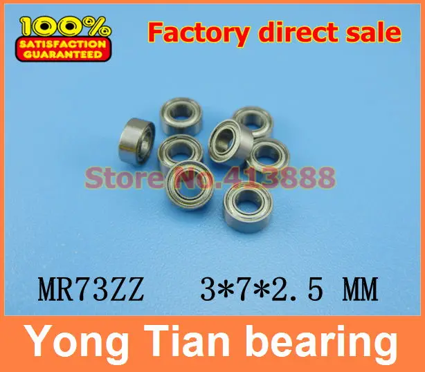 NBZH (1pcs) Double Shielded Mini Deep Groove Ball Bearings MR73ZZ 3*7*2.5 mm high quality
NBZH (1pcs) Double Shielded Mini Deep Groove Ball Bearings MR73ZZ 3*7*2.5 mm high quality