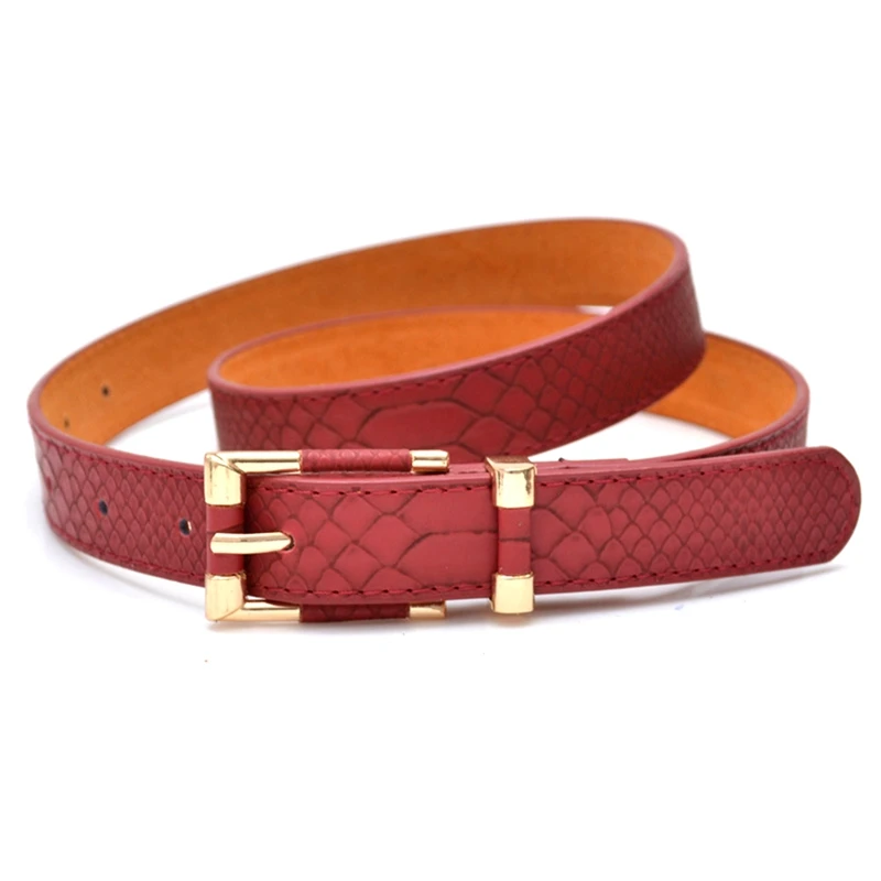 Fashion New Belts fashion crocodile punk thin waist belt black red trench female genuine leather strap buckle women animal
Fashion New Belts fashion crocodile punk thin waist belt black red trench female genuine leather strap buckle women animal