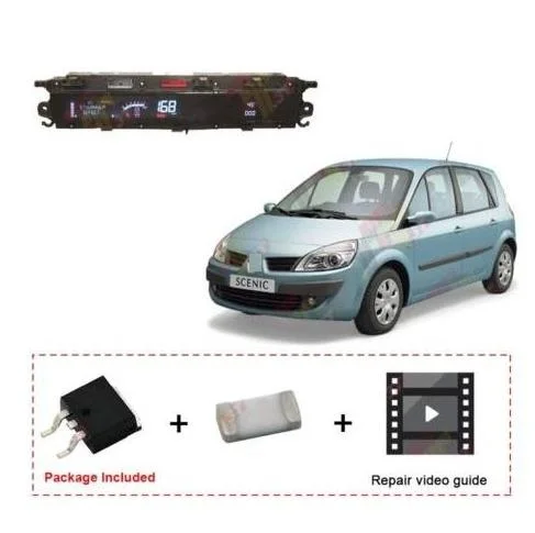 FOR Renault Scenic 2 Dash Instrument Cluster Digital LCD Display Mosfet Repair Kit
FOR Renault Scenic 2 Dash Instrument Cluster Digital LCD Display Mosfet Repair Kit