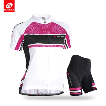 NUCKILY Women Cycling Clothing Set Bike Short sleeve Sport Package Breathable and quick-drying GA006GB006
NUCKILY Women Cycling Clothing Set Bike Short sleeve Sport Package Breathable and quick-drying GA006GB006
