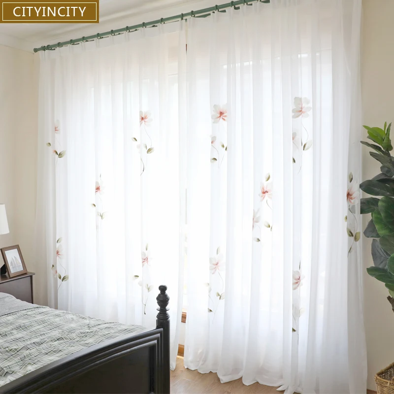 CITYINCITY Hand drawing curtains for living room Elegant lotus kitchen curtain For bedroom Window ready made Curtain Customized
CITYINCITY Hand drawing curtains for living room Elegant lotus kitchen curtain For bedroom Window ready made Curtain Customized