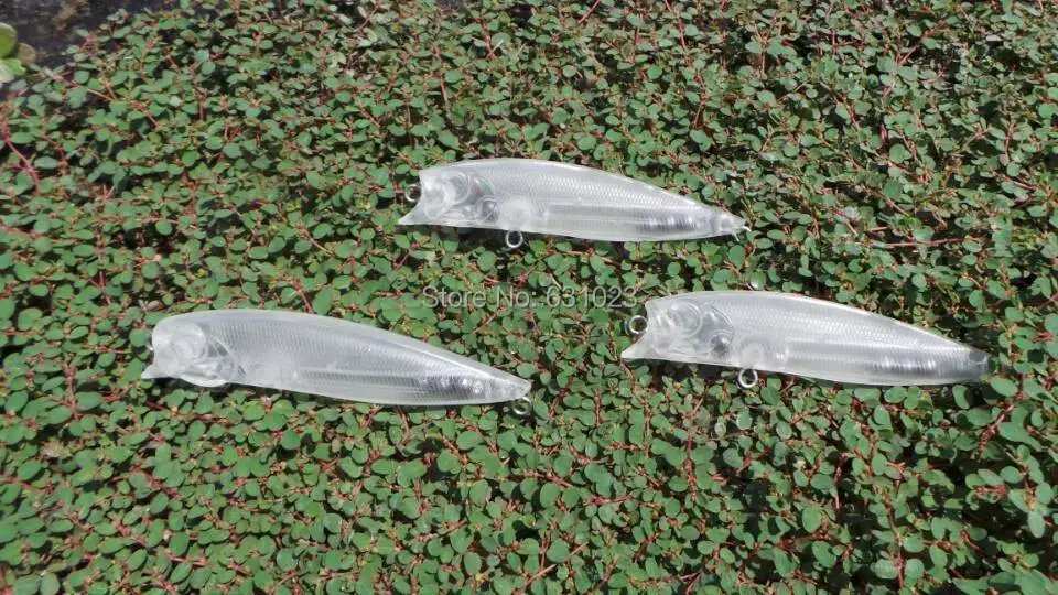MR Осьминог 10 шт. неокрашенный прозрачный пластик рыболовная приманка boдизельный.