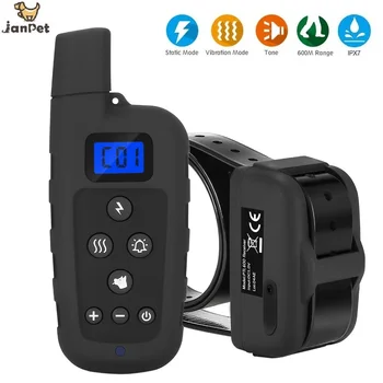 600M Electric Pet Dog Training Collar Remote Shock Vibration Command Device Trainer Remote Control Waterproof dog trainer
600M Electric Pet Dog Training Collar Remote Shock Vibration Command Device Trainer Remote Control Waterproof dog trainer