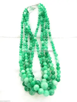 shitou 00701 Wholesale 5pcs Imperial Chinese Rich Green Jade/Jadeite Smooth Beads Necklace
shitou 00701 Wholesale 5pcs Imperial Chinese Rich Green Jade/Jadeite Smooth Beads Necklace