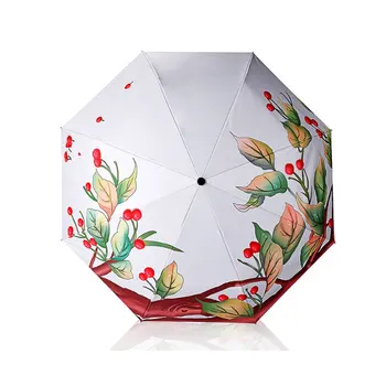 Black Coating Three-Folding Unbrellas For Thicken Sun Protection Rain Gear Small Parasol Anti-UV Non Automatic Opaque Umbrellas
Black Coating Three-Folding Unbrellas For Thicken Sun Protection Rain Gear Small Parasol Anti-UV Non Automatic Opaque Umbrellas