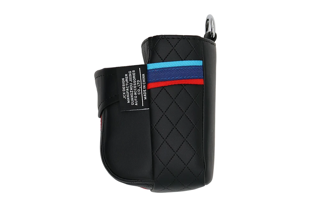 Top Auto Store HTB1KqMkXIfrK1Rjy1Xdq6yemFXaI Air Outlet Vent Storage Bag Hanging Pocket Phone Holder Organizers Universal for BMW Car Interior Accessories Stylings PU Black