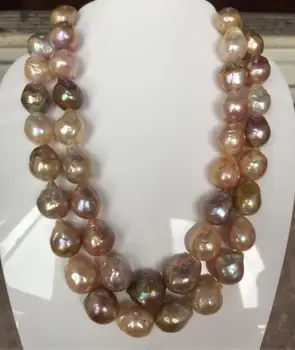 free shipping gorgeous 13-14kmm natural baroque multicolor pearl necklace 36inch 14k
free shipping gorgeous 13-14kmm natural baroque multicolor pearl necklace 36inch 14k