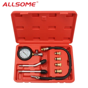 ALLSOME Pro Petrol Gas Engine Cylinder Compression Tester Oil Pressure Gauge Kit Motor Auto HT2767
ALLSOME Pro Petrol Gas Engine Cylinder Compression Tester Oil Pressure Gauge Kit Motor Auto HT2767
