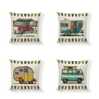 Wholosale Happy Campers Pillowcase Adventure Travelling Car Cushion Cover Hawaiian 17*17Inch Decor Four-Piece Set Home Office
Wholosale Happy Campers Pillowcase Adventure Travelling Car Cushion Cover Hawaiian 17*17Inch Decor Four-Piece Set Home Office