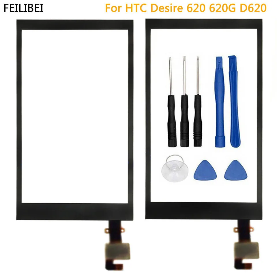 5.0"Touchscreen For HTC Desire 620 620G D620 Touch Screen Digitizer Front Glass Lens Sensor Panel Repair Parts Black Color+Tools
5.0"Touchscreen For HTC Desire 620 620G D620 Touch Screen Digitizer Front Glass Lens Sensor Panel Repair Parts Black Color+Tools