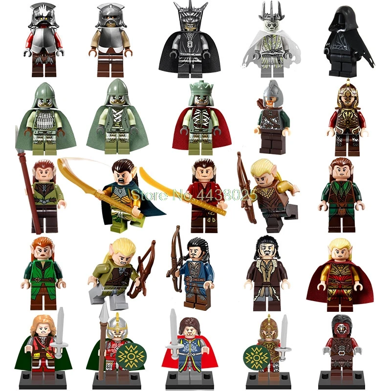 The Lord Of The Rings Legoing Figure Gandalf Thranduil Elrond Galadriel Merry Arwen Building Blocks Toys Hobbit Figures Legoings
The Lord Of The Rings Legoing Figure Gandalf Thranduil Elrond Galadriel Merry Arwen Building Blocks Toys Hobbit Figures Legoings