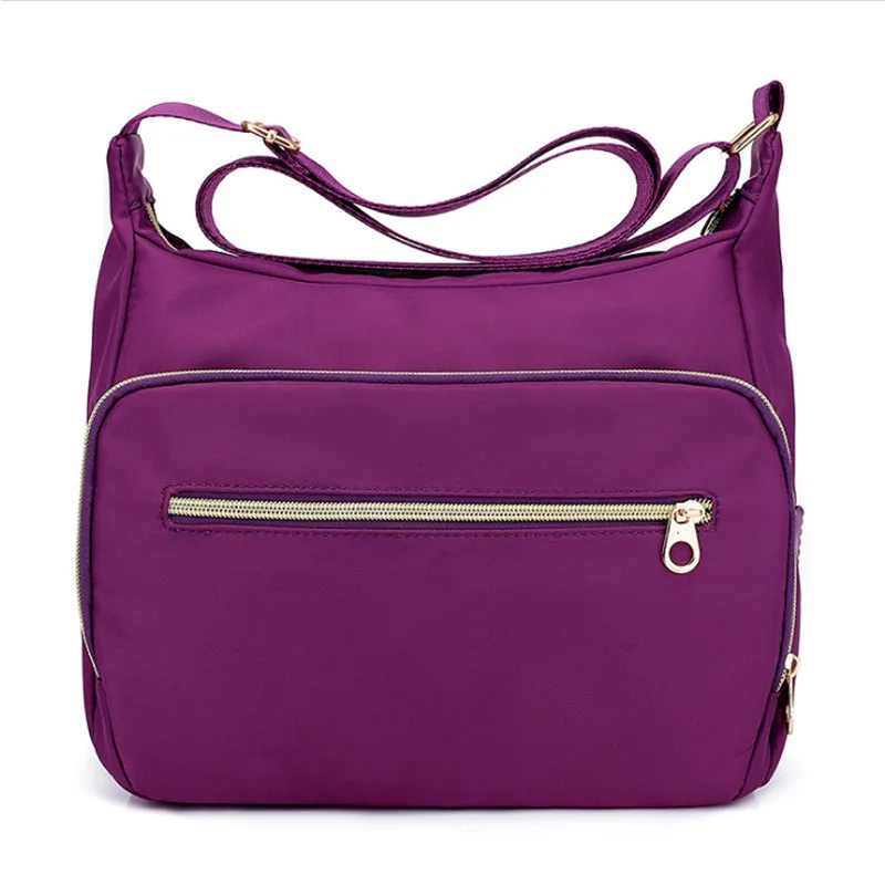 Korean version women's multi-storey oblique span lady nylon travel double-sided one-shouldered mother's bag
Korean version women's multi-storey oblique span lady nylon travel double-sided one-shouldered mother's bag