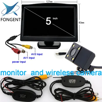 5 inch Car Monitor for Rear View Camera Auto Parking Backup Reverse Monitor HD 800*480 tft-lcd Screen 2 Mounts/Brackets Optional
5 inch Car Monitor for Rear View Camera Auto Parking Backup Reverse Monitor HD 800*480 tft-lcd Screen 2 Mounts/Brackets Optional