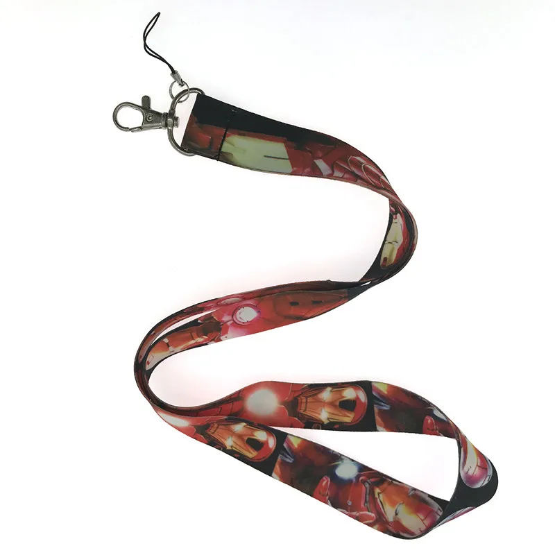 Marvel Movie Iron Man Keychain Lanyard Neckband ID Card Pass Badge Gym Key/Mobile Phone Anti-Lost USB Bracket DIY Lanyard
Marvel Movie Iron Man Keychain Lanyard Neckband ID Card Pass Badge Gym Key/Mobile Phone Anti-Lost USB Bracket DIY Lanyard