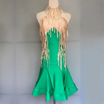 Custom new Latin dance match suit adult children's Latin dance performance suit girl
Custom new Latin dance match suit adult children's Latin dance performance suit girl