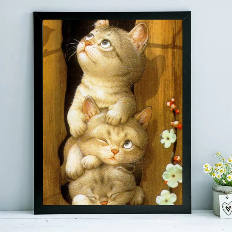 Cute Little Cats Diamond Painting Full Kit Drills Embroidery Painting Moasic Diamond Cross Stitch Animal Beaded Painting
Cute Little Cats Diamond Painting Full Kit Drills Embroidery Painting Moasic Diamond Cross Stitch Animal Beaded Painting