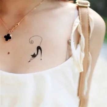 HC1016 Waterproof Temporary Fake Tattoo Cute Cartoon Kitty Cats Water Transfer Tattoos Sticker Women Sexy Chest Tattoo Decals 
HC1016 Waterproof Temporary Fake Tattoo Cute Cartoon Kitty Cats Water Transfer Tattoos Sticker Women Sexy Chest Tattoo Decals