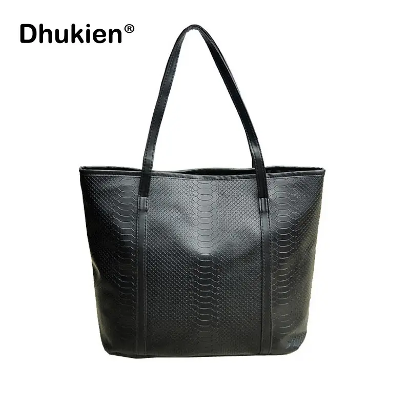 Fashion Women PU Handbag Tote Shoulder Bags Large Capacity Retro Ladies Crocodile Pattern Black Portable Beach Bag
Fashion Women PU Handbag Tote Shoulder Bags Large Capacity Retro Ladies Crocodile Pattern Black Portable Beach Bag