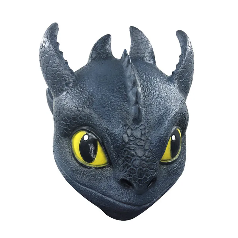 2019 Newest Design Night Fury Mask Full Head How to Train Your Dragon Hidden World Helmet Movie Cosplay Latex Night Fury Toy
2019 Newest Design Night Fury Mask Full Head How to Train Your Dragon Hidden World Helmet Movie Cosplay Latex Night Fury Toy