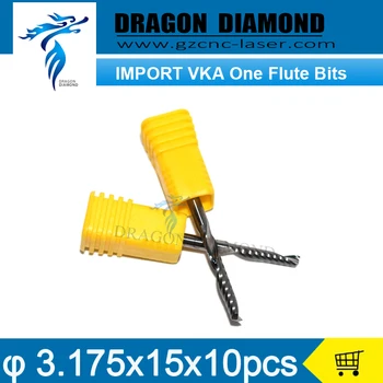 10pcs 3.175 x 15mm single flute solid carbide endmill, Spiral Router bits, cnc tools wood bits imported material
10pcs 3.175 x 15mm single flute solid carbide endmill, Spiral Router bits, cnc tools wood bits imported material