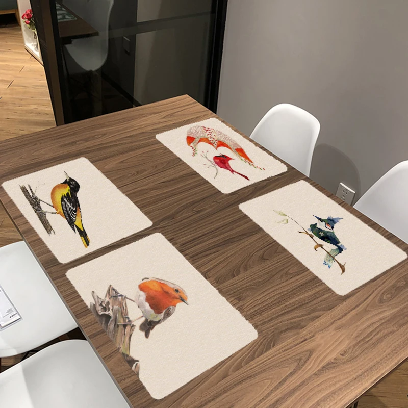 Beautiful Birds Table Napkins Different Styles Images Dinner Table Napkins Tea Coffee Towel Restaurant Plates Decoration 42*32cm
Beautiful Birds Table Napkins Different Styles Images Dinner Table Napkins Tea Coffee Towel Restaurant Plates Decoration 42*32cm