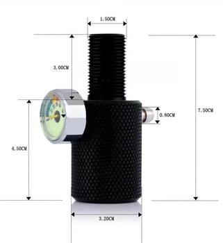 Test pressure connector for 300bar high pressure air Compressor pump fittings replacement parts Piezometric measuring Joint
Test pressure connector for 300bar high pressure air Compressor pump fittings replacement parts Piezometric measuring Joint
